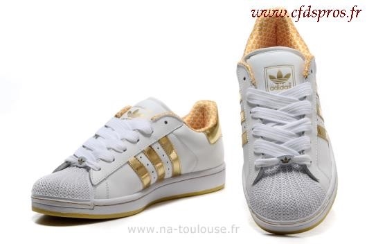 adidas superstar femme doré